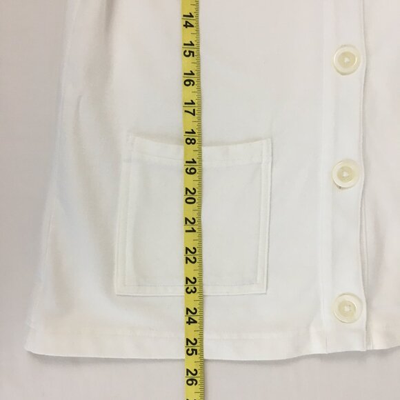 Covington Button Front Soft Cotton Blend Sweatshirt Jacket - Picture 10 of 13